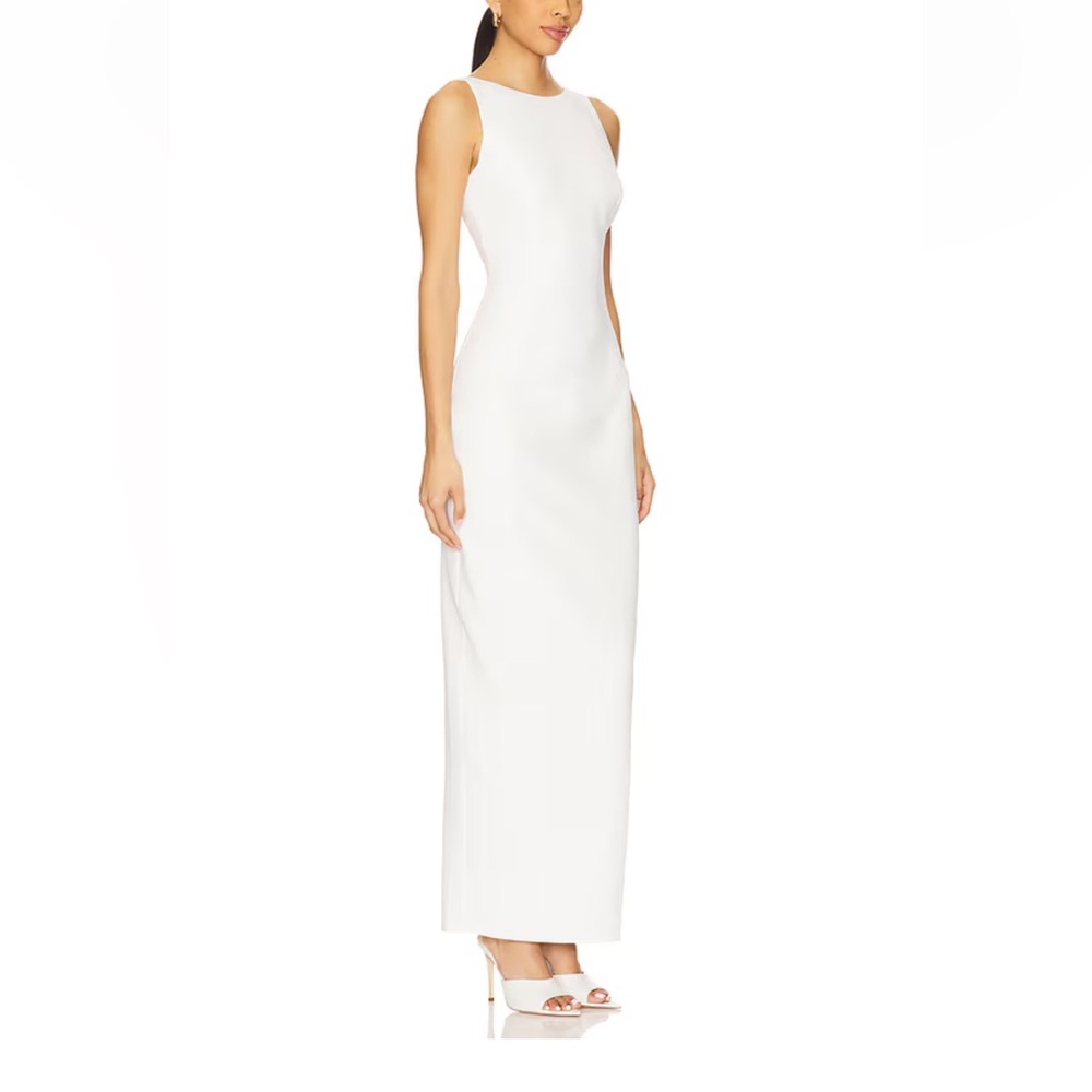Amanda Uprichard White Maxi Dress
